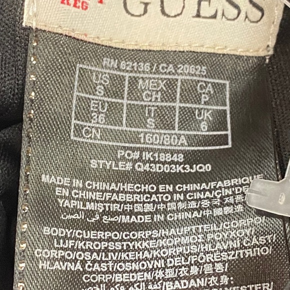 Guess Sequin Skater Mini Skirt - Picture 7 of 7